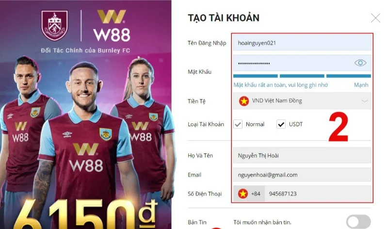 Hướng Dẫn Đăng Ký W88 Cho Newbie Chỉ Với 2 Phút 10 cách đăng ký W88 nhanh chóng