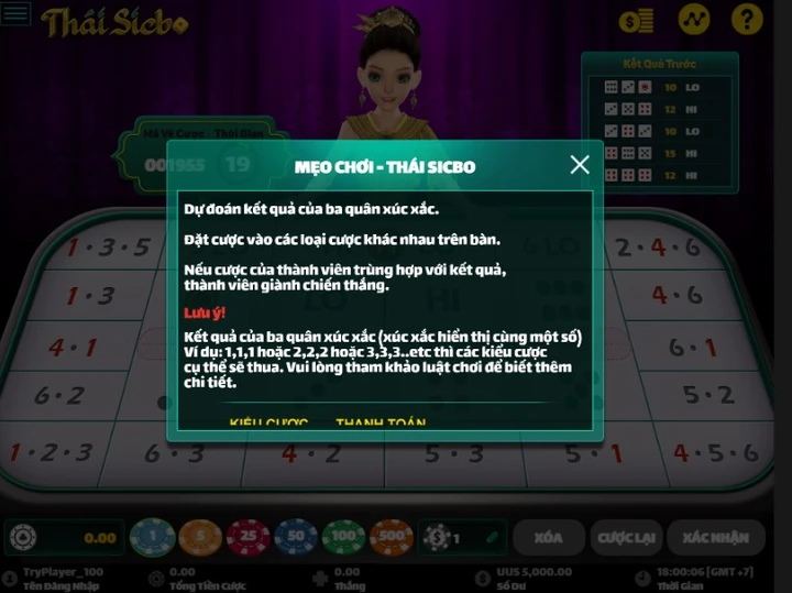 Thái sicbo W88 game cá cược mang phong cách mới lạ cực cuốn hút 4 Phổ biến cách chơi game Thái sicbo W88