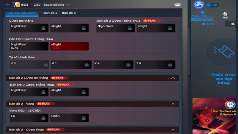 CMD Esports W88 - Sảnh game thể thao dẫn đầu mọi xu thế 3 Đánh giá điểm mạnh của sảnh CMD Esports W88