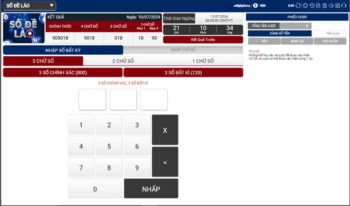 Xổ số SABAIDEE W88 trải nghiệm các hình thức xổ số hấp dẫn với giải thưởng cực kỳ lớn 5 Bấm chọn tham gia Xổ số SABAIDEE tại giao diện W88